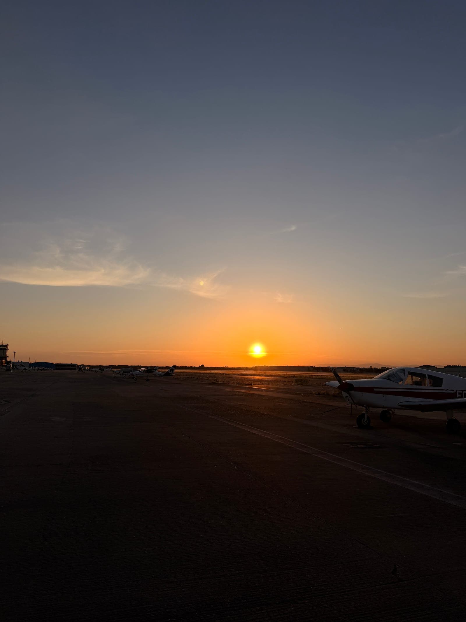 On board a sightseeing flight